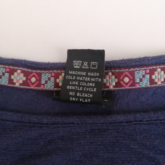 Rue21 Purple Lace Short Sleeve Asymmetrical Blouse - Picture 7 of 11